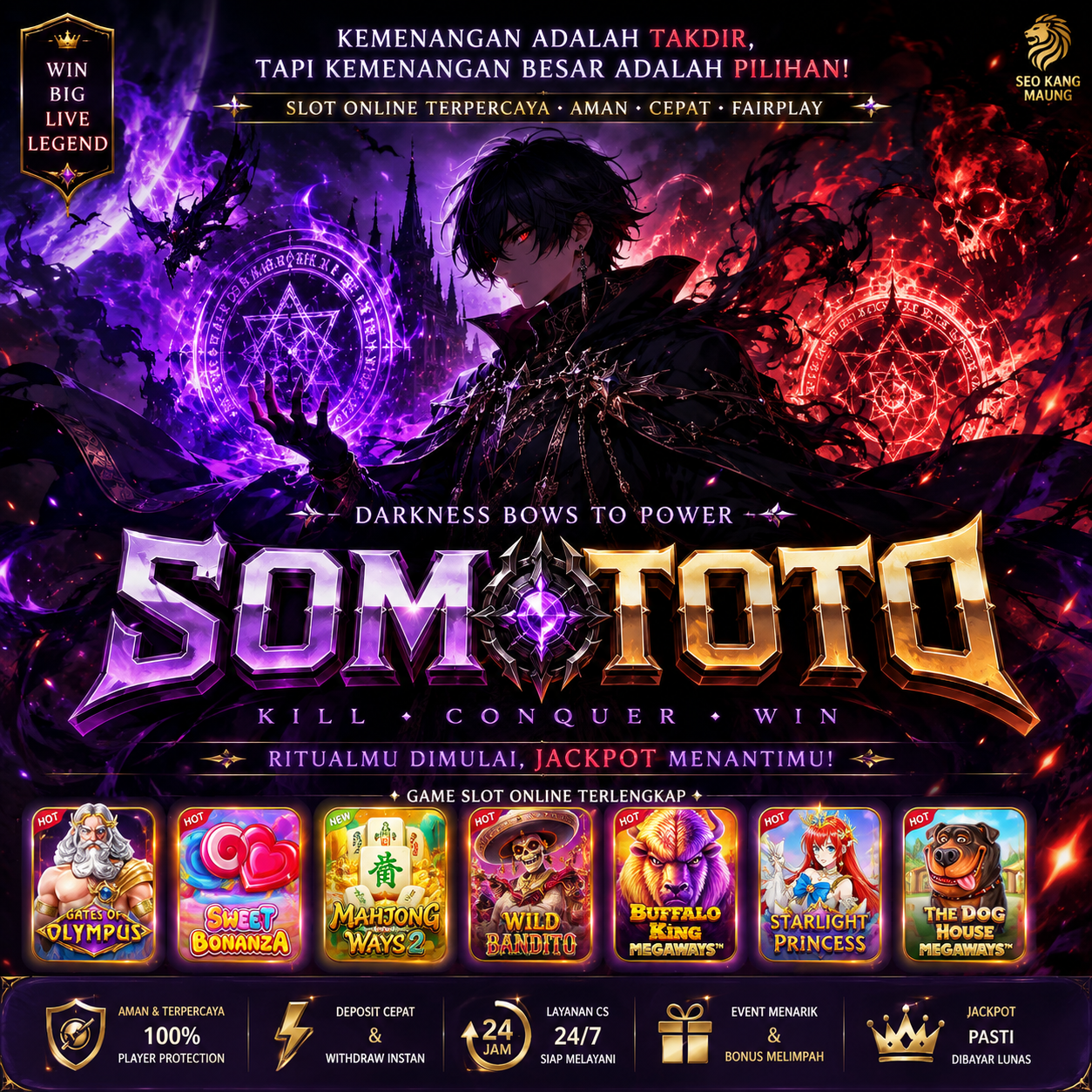 SOMTOTO >> SPIN, GAS, RASAKAN SENSASINYA! DESTINASI GAME GACOR DENGAN KEJUTAN JACKPOT PALING MENGGODA! by Hey siriusly